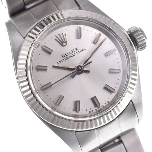 Montre Rolex - Montre Oyster Perpetual Automatic en acier inoxydable 58 Facettes qdyi4mxp6o