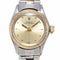 Montre Rolex - Montre Oyster Perpetual Automatic en or jaune avec index en diamants 58 Facettes hu93sjehno