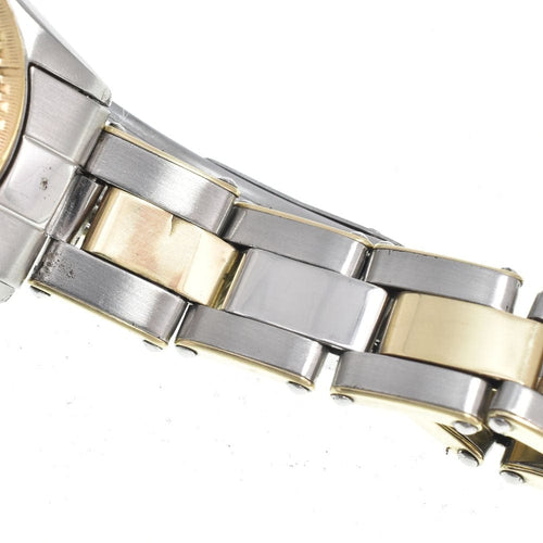 Montre Rolex - Montre Oyster Perpetual Automatic en or jaune avec index en diamants 58 Facettes hu93sjehno