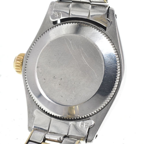 Montre Rolex - Montre Oyster Perpetual Automatic en or jaune avec index en diamants 58 Facettes hu93sjehno