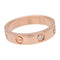 Bague 52 Cartier - Alliance Love avec 1 diamant en or rose 18k 58 Facettes ql60b6tzl2