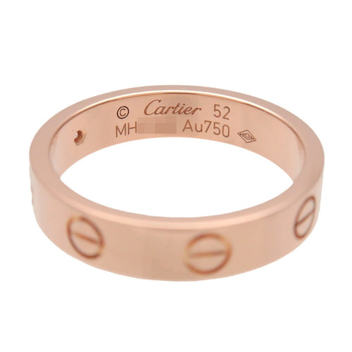 Bague 52 Cartier - Alliance Love avec 1 diamant en or rose 18k 58 Facettes ql60b6tzl2