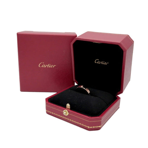 Bague 52 Cartier - Alliance Love avec 1 diamant en or rose 18k 58 Facettes ql60b6tzl2