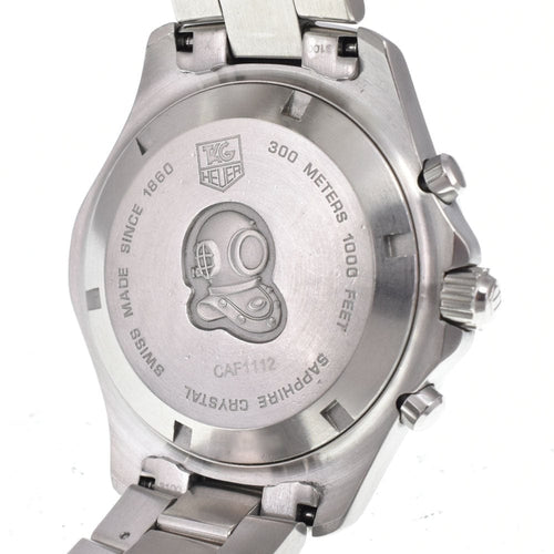 Montre TAG Heuer - Montre Aquaracer Chronographe à quartz en acier inoxydable 58 Facettes nggwlae44b