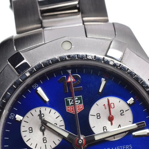 Montre TAG Heuer - Montre Aquaracer Chronographe à quartz en acier inoxydable 58 Facettes nggwlae44b