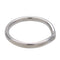 Bague 50 Tiffany & Co. Elsa Peretti - Alliance courbe en platine avec diamants 58 Facettes yek90n9k77