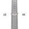 Bague 50 Tiffany & Co. Elsa Peretti - Alliance courbe en platine avec diamants 58 Facettes yek90n9k77