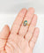 Bague 56 Art nouveau - Bague en or 18k à plaque émaillée, Limoges, vers 1910 58 Facettes A07965