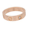 Bague 51 Cartier - Alliance Love en or rose 18k avec diamant 58 Facettes apqrot1g64