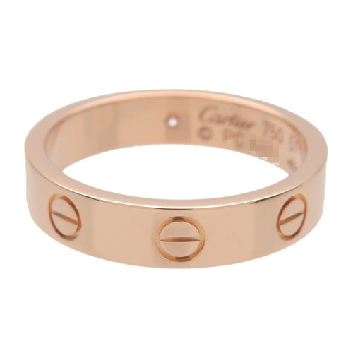 Bague 51 Cartier - Alliance Love en or rose 18k avec diamant 58 Facettes apqrot1g64