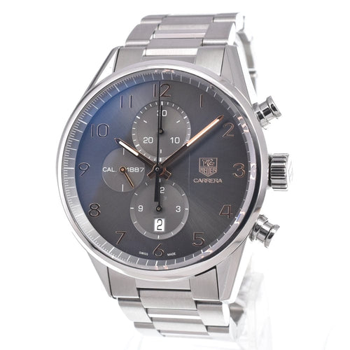 Montre TAG Heuer Carrera - Montre chronographe automatique en acier inoxydable 58 Facettes oldly876kq