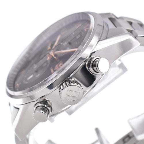 Montre TAG Heuer Carrera - Montre chronographe automatique en acier inoxydable 58 Facettes oldly876kq