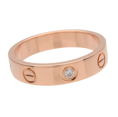 Bague 51 Cartier - Alliance Love 1 diamant en or rose 18k 58 Facettes xuf3j5ctb0