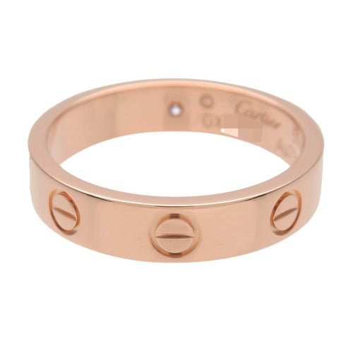Bague 51 Cartier - Alliance Love 1 diamant en or rose 18k 58 Facettes xuf3j5ctb0