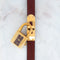 Montre Hermès - Montre Kelly à cadran bordeaux 58 Facettes 619