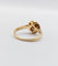 Bague 51.5 Bague Art déco en or rose 18k avec perle, monture stylisée (vers 1960) 58 Facettes A07966