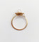Bague 51.5 Bague Art déco en or rose 18k avec perle, monture stylisée (vers 1960) 58 Facettes A07966