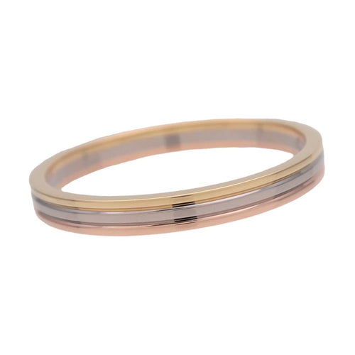 Bague 58 Cartier - Alliance Vendôme Louis Cartier en or tricolore 18k avec diamants 58 Facettes c28l835mvg