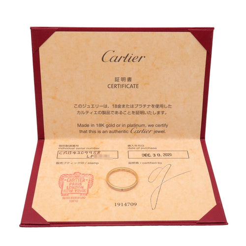 Bague 58 Cartier - Alliance Vendôme Louis Cartier en or tricolore 18k avec diamants 58 Facettes c28l835mvg