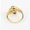 Bague 55 Bague vintage en or jaune 18K, saphirs et diamants – 0,95 ct 58 Facettes 131144