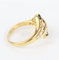 Bague 55 Bague vintage en or jaune 18K, saphirs et diamants – 0,95 ct 58 Facettes 131144