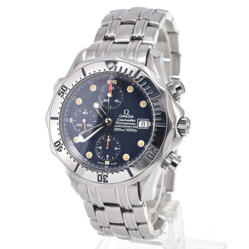 Montre Omega - Montre Seamaster Diver 300M Chronomètre Chronographe automatique en acier inoxydable 58 Facettes fmaz8lh8d5
