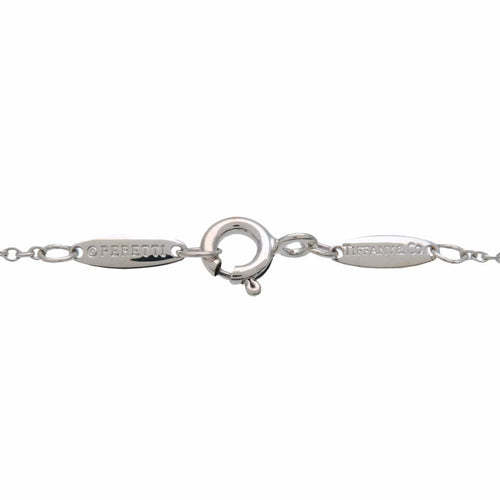 Pendentif Tiffany & Co. Elsa Peretti - Pendentif Diamonds by the Yard en argent sterling avec diamant 58 Facettes qafdq77sk2