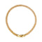 Bracelet Unoaerre - Bracelet maille queue de renard en or rose 18 kt 58 Facettes 37966