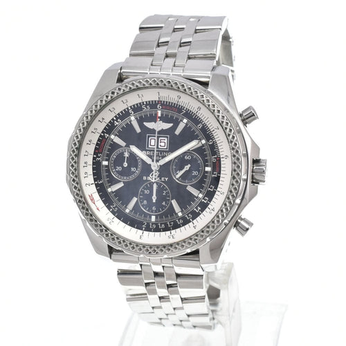 Montre Breitling Bentley 6.75 - Montre chronographe automatique en acier inoxydable et caoutchouc 58 Facettes kuoik1bqnh