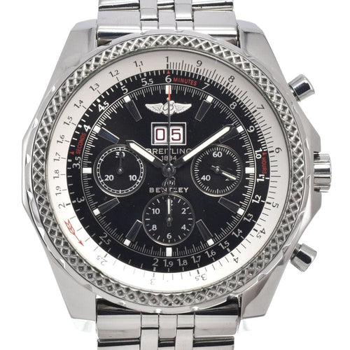 Montre Breitling Bentley 6.75 - Montre chronographe automatique en acier inoxydable et caoutchouc 58 Facettes kuoik1bqnh