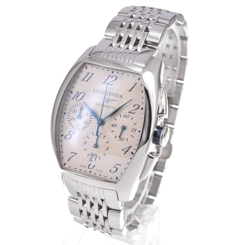 Montre Longines - Montre Evidenza automatique en acier inoxydable 58 Facettes d89do3bona