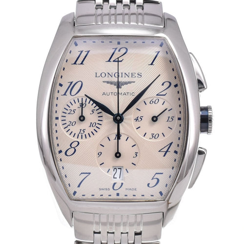 Montre Longines - Montre Evidenza automatique en acier inoxydable 58 Facettes d89do3bona