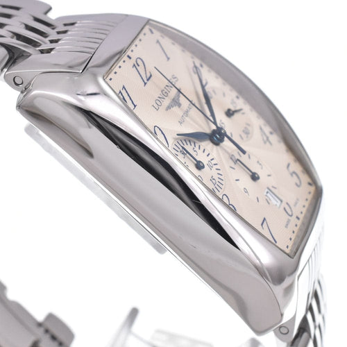 Montre Longines - Montre Evidenza automatique en acier inoxydable 58 Facettes d89do3bona