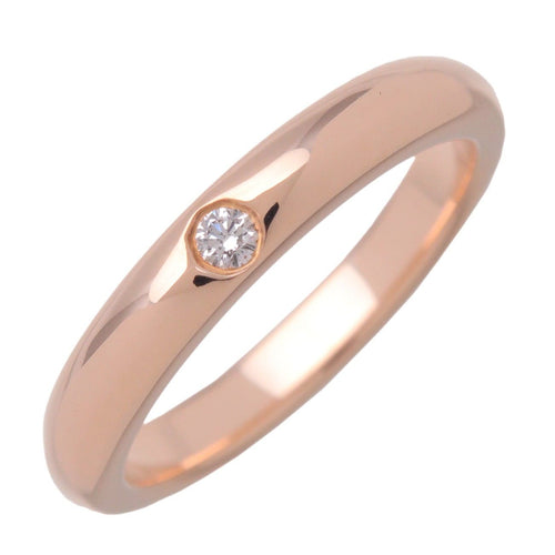 Bague 46 Tiffany & Co. Elsa Peretti - Bague de mise en empilage en or rose 18k avec diamant 58 Facettes myhfl2n87f