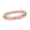 Bague 46 Tiffany & Co. Elsa Peretti - Bague de mise en empilage en or rose 18k avec diamant 58 Facettes myhfl2n87f