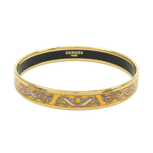 Bracelet Hermès - Bracelet jonc en émail imprimé 58 Facettes s5b2tt7b3o
