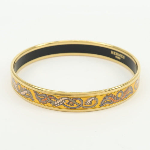 Bracelet Hermès - Bracelet jonc en émail imprimé 58 Facettes s5b2tt7b3o
