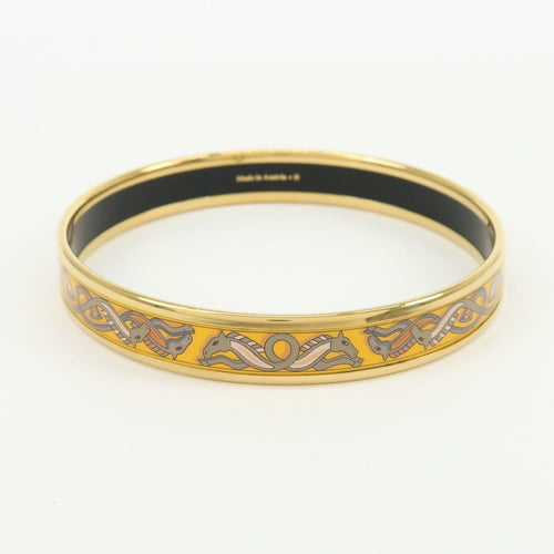 Bracelet Hermès - Bracelet jonc en émail imprimé 58 Facettes s5b2tt7b3o