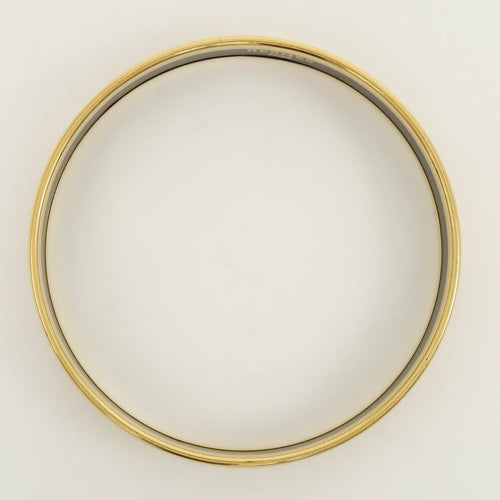 Bracelet Hermès - Bracelet jonc en émail imprimé 58 Facettes s5b2tt7b3o