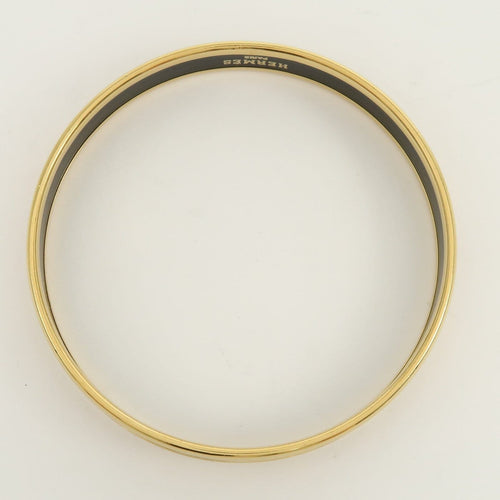 Bracelet Hermès - Bracelet jonc en émail imprimé 58 Facettes s5b2tt7b3o
