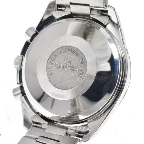 Montre Omega - Montre Speedmaster triple calendrier, chronographe automatique en acier inoxydable 58 Facettes k0xmt6vzs3