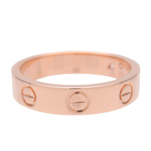 Bague 50 Cartier - Alliance Love en or rose 18k avec 1 diamant 58 Facettes qpk9jspu9o