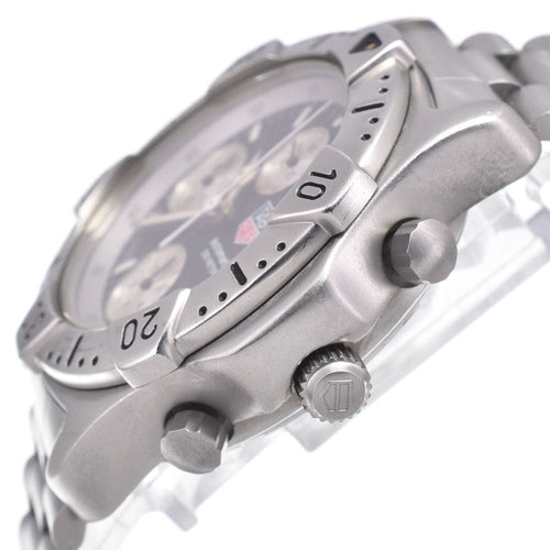 Montre TAG Heuer 2000 - Montre chronographe automatique en acier inoxydable 58 Facettes eucmijnajg