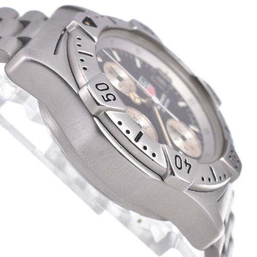Montre TAG Heuer 2000 - Montre chronographe automatique en acier inoxydable 58 Facettes eucmijnajg