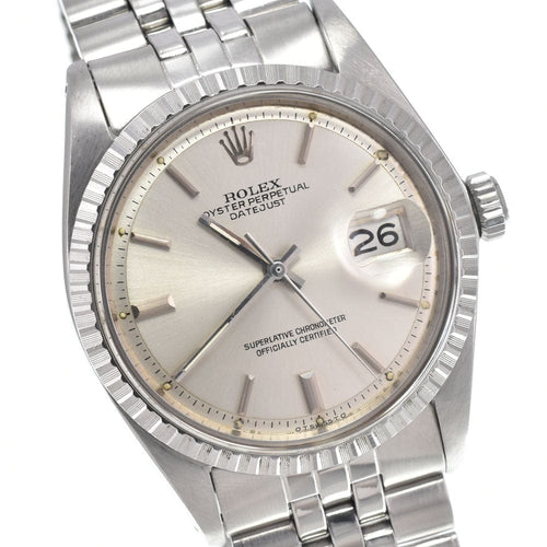 Montre Rolex - Montre Datejust 36 en acier 58 Facettes y203almhzx