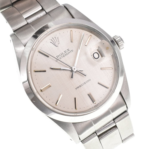 Montre Rolex - Montre Oyster Precision en acier, référence 6694 58 Facettes ja8881xd7i