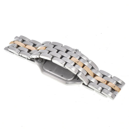 Montre Cartier - Montre Panthère de Cartier vintage à quartz en acier inoxydable et or jaune 58 Facettes qnctwq3unl