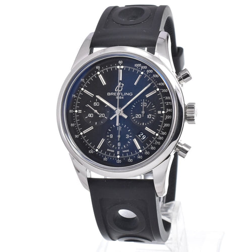 Montre Breitling Transocean - Montre chronographe automatique en acier inoxydable 58 Facettes olrm1gfi4x