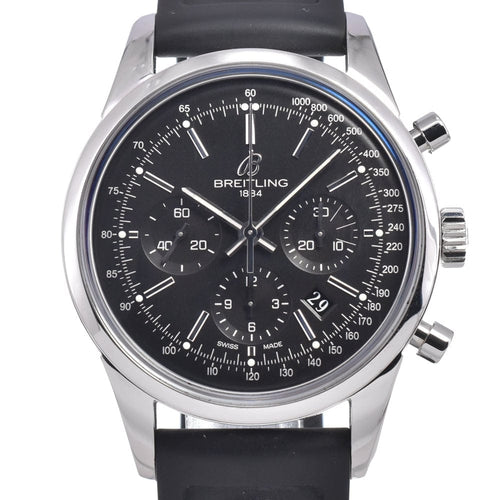 Montre Breitling Transocean - Montre chronographe automatique en acier inoxydable 58 Facettes olrm1gfi4x