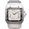 Montre Cartier - Montre Santos de Cartier Galbée automatique en acier inoxydable 58 Facettes wer6m2hakw
